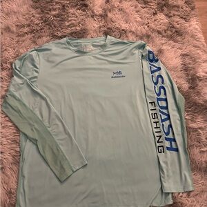 Men's Light Blue Long Sleeve Tee